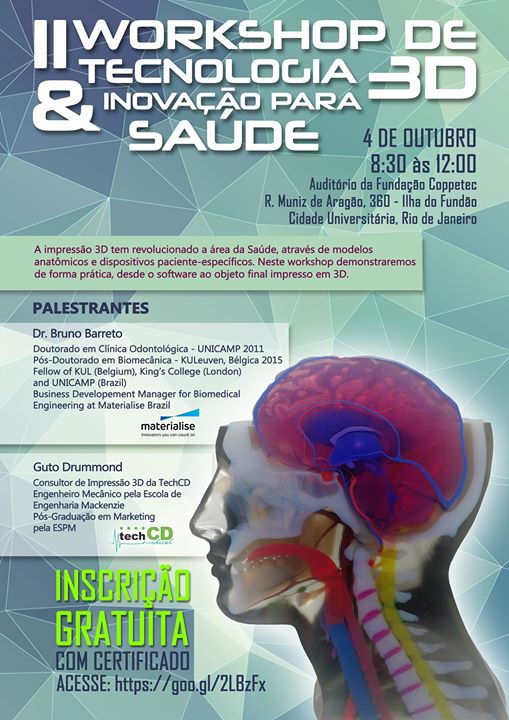 II Workshop de Tecnologia 3D & Inovação para a Saúde - Radiologia RJ
